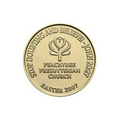 Goldline  Golden Brass Coin - Medallion (1")